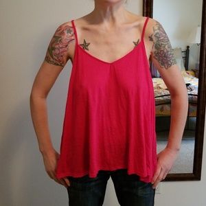 Donating 2/5  Mossimo Hot pink racerback tank